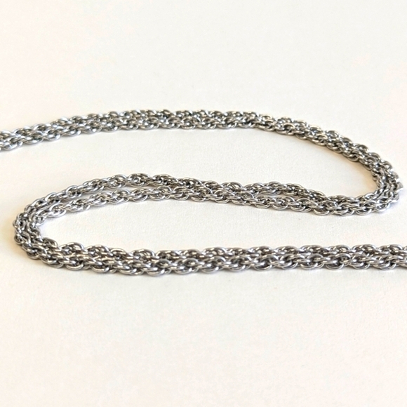 Kendra Scott Rayne Silver Long Pendant Necklace Tassel Mother Of Pearl White - Picture 6 of 10